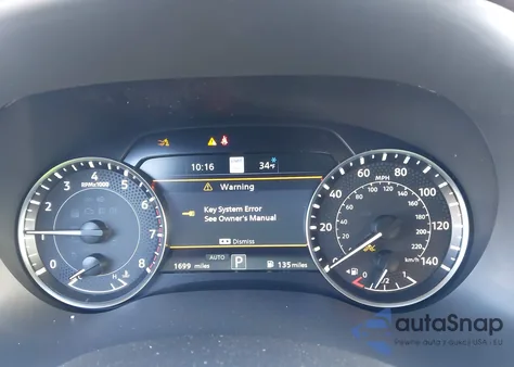 2024 Nissan Armada Platinum 4Wd z USA, uszkodzony, nr VIN JN8AY2DBXR9853961